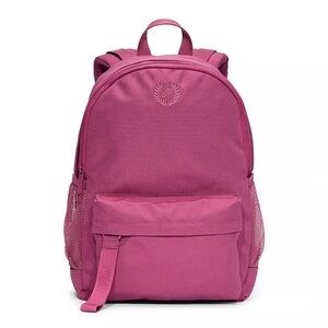 VS Pink Ivy Classic Canvas Backpack red violet pink color adjustable polyester